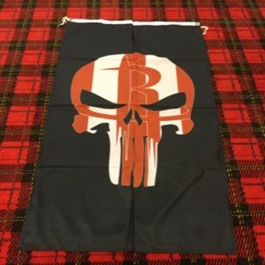 Brand new Houston Rockets Punisher banner flag